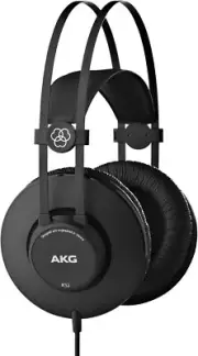 AKG K52 Closed-Back Over Ear Headphones - Matte Black (3169H00010) NEW SEALED
