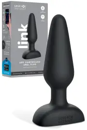 Love Distance Link 5.5" App Controlled Vibrating Butt Plug