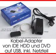 DVD Rw Cd-Rw Hard Drive External Connect Via USB To PC Nb Extra Power Supply