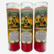 2x Chango Macho Candle, Chango Macho Veladora Preparada y Conjurada Para Suerte