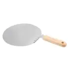 US Kitchen Stainless Steel Baking Tool Round Pizza Spatula Shovel Pastry Cake