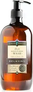 Gumleaf Essentials Relaxing Hand & Body Wash - 500ml, Australian Made & Owned, Cruelty Free & Vegan, 100% Pure & Natural