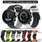 Silicone Watch Strap For Suunto 7 9 Spartan D5 7 9 baro Sport Watchband Bracelet