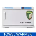 Hot Towel Warmer Cabinet UV Lamp Sterilizer Facial Salon Beauty Equipment 16L