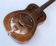 Jonathan Vintage Copper Finish Duolian Resonator Guitar