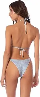 [Maaji] Women's Splenium Regular Rise Tie Side Cheeky Cut Bikini Bottom