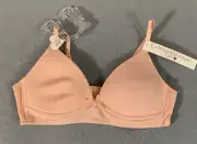 Catherine Malandrino Girls Sports Bra Size 34A M NEW Coral
