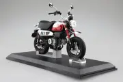 Aoshima Skynet, lot of 3, Honda Monkey 125 '22 Red Blue Black 1/12 Diecast Model
