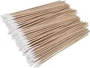 DRESSOOS Cotton Stick Swabs 400pcs Reusable Pet Grooming Tool Wooden Stick for Ear Cleaning