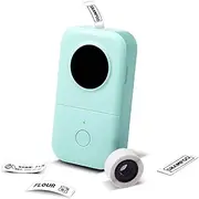 Label Makers-Phomemo D30 Labeler,Portable Bluetooth Label Machine,Replace Typewriter,Phone Support,Easy to Use,Office Home Organization Women Men,Cute School Supplies,Green