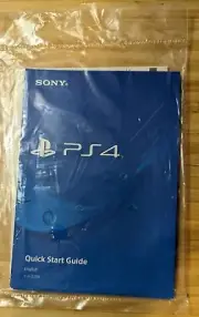 Sony Playstation 4 - Quick Start - Safety Guide - SEALED (CUH-2215B)