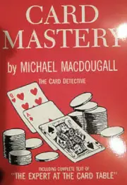 Card Mastery / Expert At The Card Table Magic Book Softbound Methods & Stunts