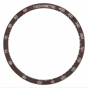 BEZEL INSERT FOR TAG HEUER CARRERA CALIBRE 1887 16 CV-2011 AUTOMATIC WATCH BROWN