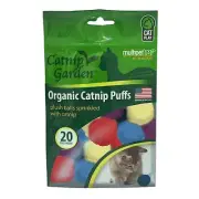 [MP20560] MULTIPET Catnip Gardenu00ae Catnip Puffs 20ct. Bag,1 Pack of 1 Piece