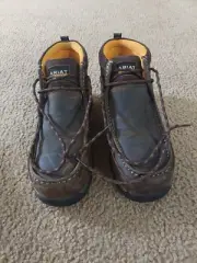 Mens 8EE Ariat Edge LTE Moc Composite Toe Work Boots Shoes