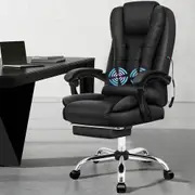 ALFORDSON Massage Office Chair Executive Seat Gaming PU Leather Computer Racer