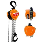 TKK 550lbs Chain Hoist 1/4 Ton - 10FT Chain Mini Hand Hoist, Heavy Duty Pulle...