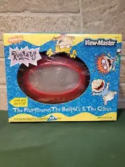 NEW 1999 Rug Rats Nickelodeon Viewmaster The Playground The Ballpark The Circus