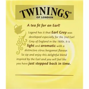 新年 送禮 自用 春節 龍年【TWININGS 唐寧茶包】現貨 經典英式下午茶 送禮 自用 皇家伯爵茶包 Earl Grey 10入/盒