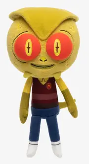 Rick & Morty - Lizard Morty Plush
