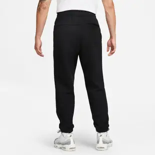 ［Siou's］Nike Air Pants 寬版毛圈布 棉褲 抽繩縮口 黑色 DV9846-010