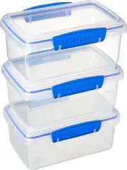 Sistema KLIP IT Rectangular Collection Food Storage Container, 33.8 oz./1.0 L, C