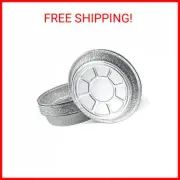 9 Inch Disposable Pie Pans, 15pc Aluminum Foil Pie Tins, Aluminum Foil Pans for