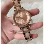 MICHAEL KORS 羅馬 水鑽 金色 玫瑰金 粉 MK6559 MK6560 MK6584 MK 手錶 MK 錶