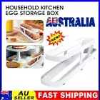 Auto Rolldown Egg Dispenser Refrigerator Rolling Egg Holder 2 Tier 12-14 Eggs CR