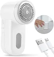 AnnuoYi Fabric Shaver，Electric Lint Remover，Rechargeable Defuzzer，for Removing Lint and Pilling from Clothing, Furniture, Sweaters, Sofas and Blankets
