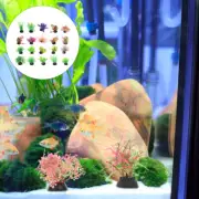 20 Pcs Artificial Water Plants Decorative Grass Fake for Tank Craft