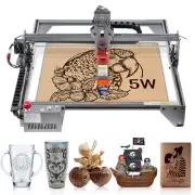 VEVOR Laser Engraver Cutter 5W Higher Accuracy Laser Engraving Machine Wood DIY
