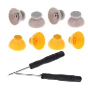 8x Replacement Joystick Caps for GameCube NGC + Screwdriver Tools