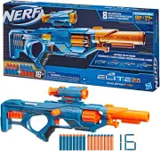 Nerf Elite 2.0 Eaglepoint RD-8 Blaster - 8-Dart Drum - Detachable Scope and B...