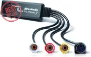 Ezmaker 7 USB Video Capture Card VHS to DVD RCA S-Video Analog Converter