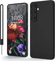 [Andwing] Samsung Galaxy A54 Case, Mobile Phone Case Samsung Galaxy A54 4G/5G with Soft Scratch-Resistant Microfibre Lining, All-Round Protection Protective Case for Samsung Galaxy A54 5G Black