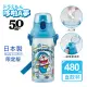 【Doraemon】日本製 哆啦A夢 彈蓋直飲水壺 透明隨身瓶 480ML (附背帶)