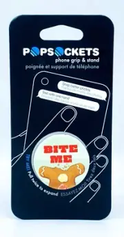 Authentic PopSockets Bite Me Gingerbread PopSocket Pop Socket Phone Grip PopGrip