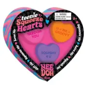 Schylling Nee-Doh Teenie Squeeze Hearts Assortment Love Me Gift