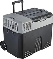 Portable Car Refrigerator Dc 12v Solar Refrigerator Dual Temperature Control QX62 Portable Refrigerator Transportation