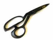 SCISSORS 8" HEAVY DUTY UPHOLSTERY CARPET/SHEAR TAILOR SCISSORS FULL BLACK