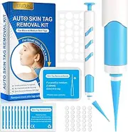Tags Removal Kit - Auto Skin Tags Remover Kit - Skincare Product Skin Tags Corrector Tool with 30 Rubber Bands for 1-4mm Skin Tags/Warts Hide-au
