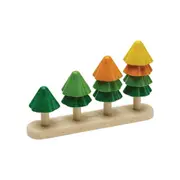 PlanToys Sort & Count Tree Kids/Children Wooden Educational Stacking Toy 18m+