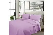 Shangri La 2000TC Dream of Cotton Cooling Embroidered 3 Pcs Comforter Set King
