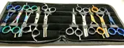 Professional Barber Salon Hair Cutting Thinning Hairdressing Scissors Shears Set