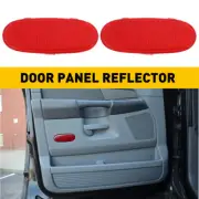 For Dodge Ram 1500 3500 2500 Front Inner Door Reflector Panel Light Trim 2pcs