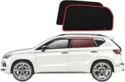 Genuine SNAPSHADES Car Rear Window Shades for Cupra/SEAT Ateca (KH7; 2016-Present)