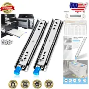 16-Inch Full Extension Drawer Slides with 250 lb Locking Mechanism for Stability
