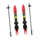 Short Skis for Snow Skiboards and Poles Snowboard Outdoor Snow Board Skiing