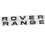3d Abs Black Car Trunk Evoque Logo Velar Badge Vogue Se Letters Emblem For Range Rover Sport L322 L320 L494 Sticker Accessories Kb p RR Matt Black